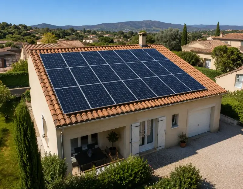 Prime à l'autoconsommation panneaux solaires Saint-Vallier — aide financière de l'État